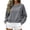 Dark Gray #29, variant on Cropped Sweatshirts for Women Cotton Raglan Sleeve Crop Tops Crewneck Pullover Sweat Shirts XL