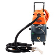 Commercial Heated Carpet Extractor Machine, Dual-Tank, 1000W Vacuum, 160 PSI Pump, 149°F Water
