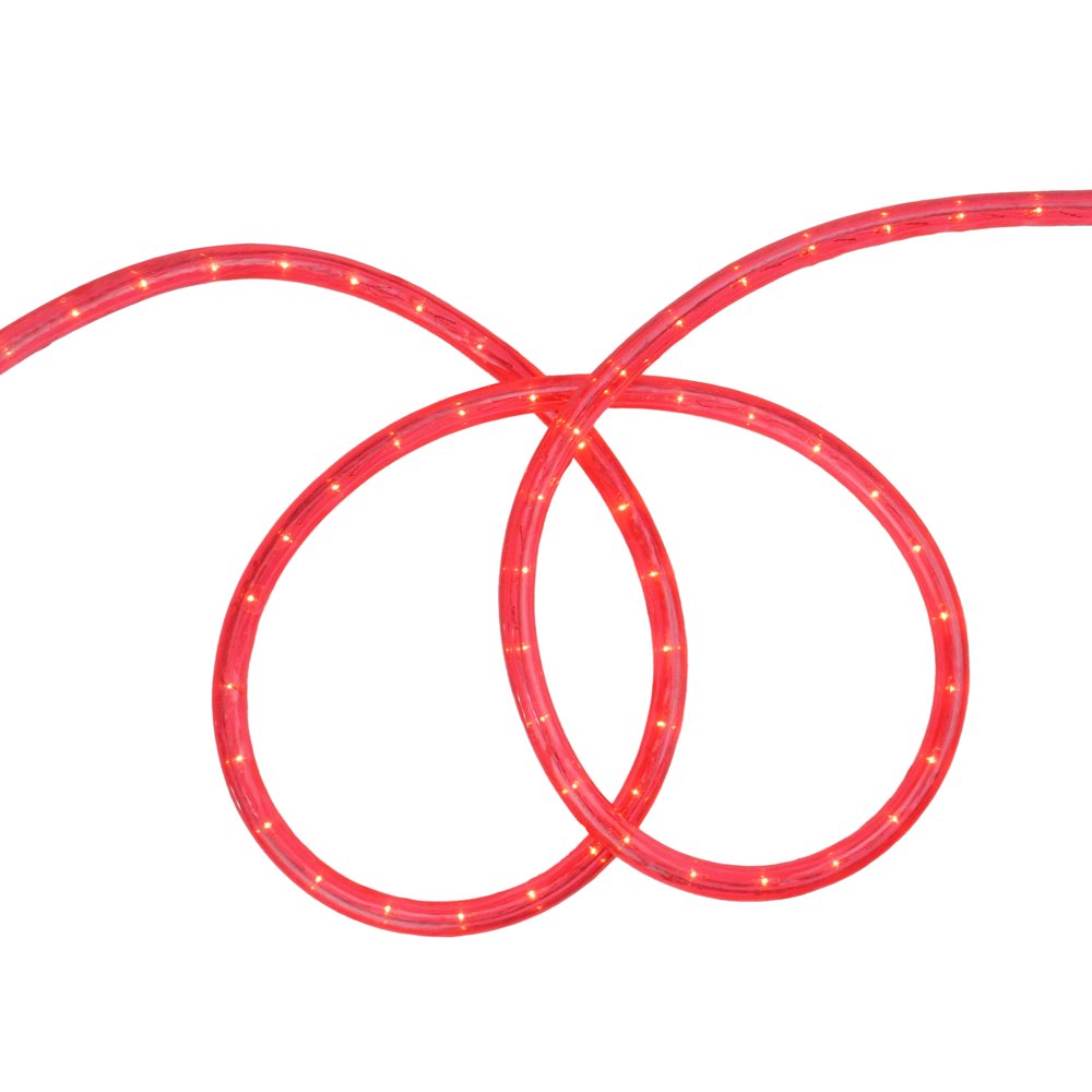 18' strawberry pink indoor/outdoor christmas rope lights