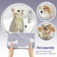thumbnail image 3 of Paw Print Pet Coral Velvet Blanket – Double-Sided Warm Soft Blanket, Seasonal Essential for Cats & Dogs (M B), 3 of 8