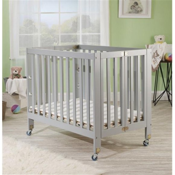 Roxy Three Portable Crib Grey