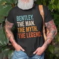 thumbnail image 3 of Bentley The Man The Myth The Legend First Name Bentley TShirt, 3 of 6