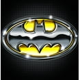 thumbnail image 2 of Batman Metallic Emblem Toddler Boy's Black Short-Sleeve T-shirt-2T, 2 of 4