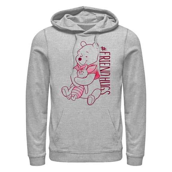 Men's Winnie the Pooh Friend Hugs Pull Over Hoodie