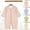 Green, variant on Baby Lightweight Cotton Romper - Long Sleeve Snap Front One-Piece Jumpsuit with Cloud Embroidery Breathable Spring Fall Daily Wear for Newborn Infant Boys Girls