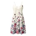 thumbnail image 4 of IROINNID V-Neck Shift Dress For Women Fashion Gorgeous Sleeveless Printed Backless Dresses Comfort Waist Dress, 4 of 5