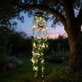 thumbnail image 3 of Tarmeek Solar Lights Outdoor Waterproof, Hanging Butterfly Desin Outdoor Solar Lights Garden Ornament with Auto Dusk-to-Dawn,Swaying Dynamic Garden Lamp with Colorful LED Solar Lights Outdoor, 3 of 7