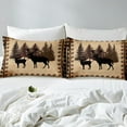 Deer Print Queen Bed Sheets Animal Sheets Deer Hunting Themed Sheet Set ...