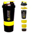 thumbnail image 1 of Botella mezcladora de proteínas Gadgetbucket Spider, 500 ml, sin BPA, 1 of 8