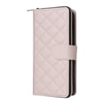 thumbnail image 2 of For Samsung Galaxy S23+ 5G Wallet Case Magnetic Flip Cover 9-Card Slots Zipper Pocket With Detachable Shoulder Strap And Wrist Strap,Beige,For Galaxy S23+ (5G), 2 of 6
