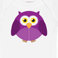 thumbnail image 4 of Inktastic Purple Owl Bird Boys or Girls Baby Bodysuit, 4 of 5