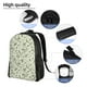 thumbnail image 5 of Balery Green Rabbit Mochila - Mochila Estilosa y Duradera para Laptop de 15 Pulgadas con Tela Oxford Impermeable, 5 of 8