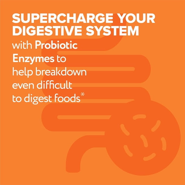 Florajen Digestive Enzymes with Probiotics & Prebiotics, 30ct