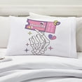 thumbnail image 3 of CafePress - Anti Valentine Club Coupon - Standard Size Pillow Case, 20"x30" Pillow Cover, Unique Pillow Slip Microfiber, 3 of 4