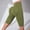 444#Army Green, variant on 3D Anti Cellulite Short Leggings, High Waisted Compression Push-Up Sculpting Yoga Fitness Pants Gym Orange S