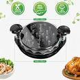 thumbnail image 4 of Chicken Shredder Tool Twist (Large 10 Inch), Meat Shredder for Pulled Pork Beef & Chicken, BPA Free with Anti-Slip Base & Ergonomic Handle, Heat Resistant Kitchen Gadget, 1 Count, 4 of 10