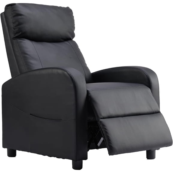 Massage Recliner Chair for Adults, Adjustable Home Theater Seating with Lumbar Support, Small Recliners for Small Spaces