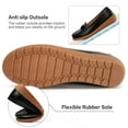 thumbnail image 5 of Ecetana Loafers for Women Causal Dressy Shoes Comfortable Walking Flats Shoes, 5 of 6