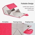 thumbnail image 3 of Organizador Plegable para Gafas de Sol Kenpal Estuche de Viaje Rojo, 3 of 6