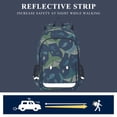 thumbnail image 5 of FORMRS School Backpack 17" Student Travel Bag with Laptop Compartment, Sharks Pattern, 5 of 7