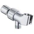 thumbnail image 1 of Support de Bras de Douche Réglable, Support de Pommeau de Douche à Main, Support Universel, Finition Chromée, 1 of 4