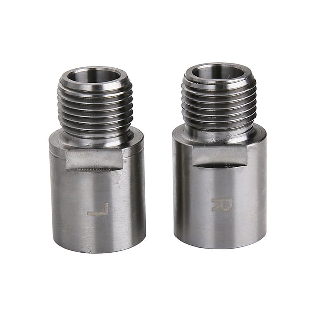 Eigraketly 1 par de extensores de Pedal de bicicleta de acero espaciadores de Pedal de bicicleta para Road 9/16 pulgadas adaptadores de Pedal de Ciclismo Eigraketly OD0012-00