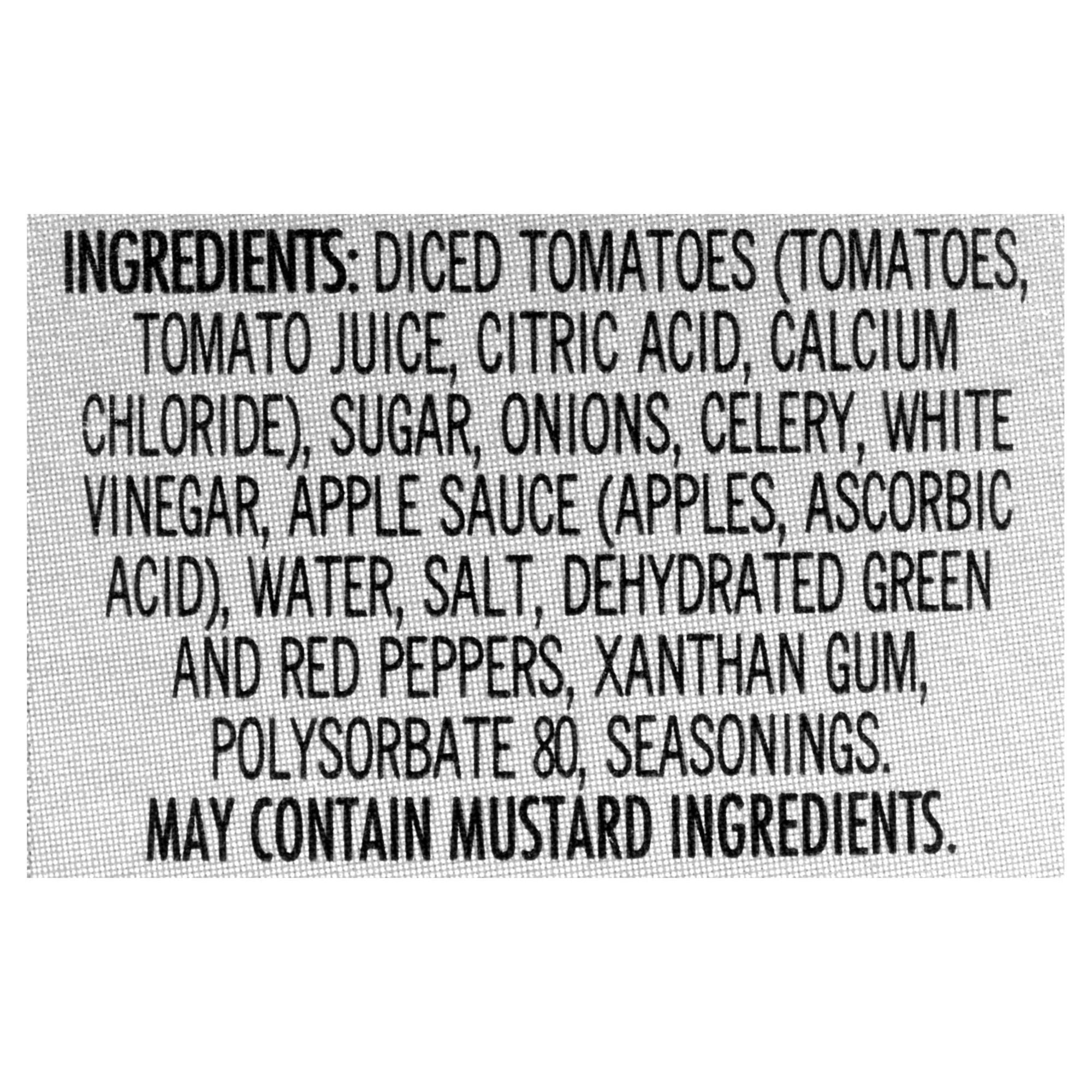 Tomate rouge au chow chow - Habitant  500mL