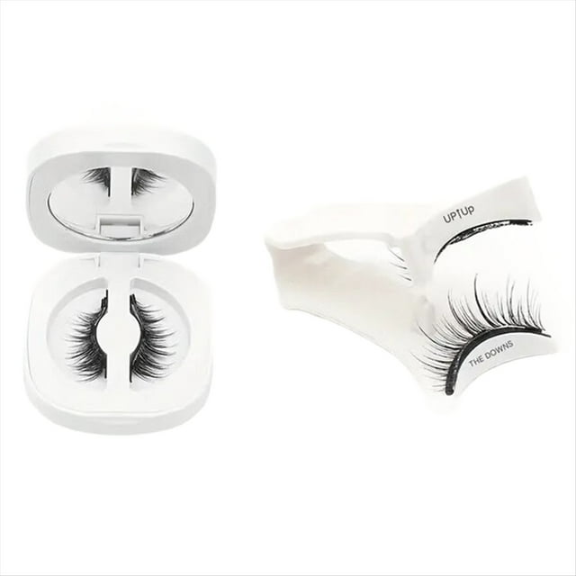 Pestañas Magnéticas Suaves, Sin Pegamento, Reutilizables, de Aspecto Natural, 3D, Fáciles de Aplicar, para Maquillaje de Ojos A