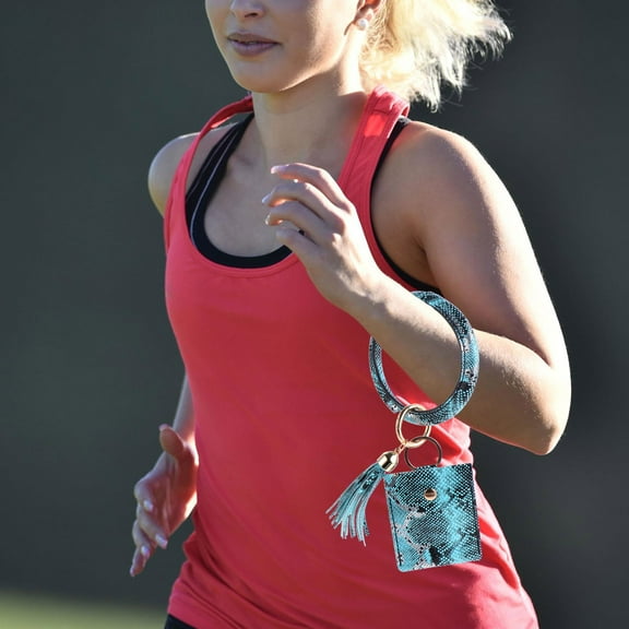 LULULION wallet keychain Light Blue 1 Pc