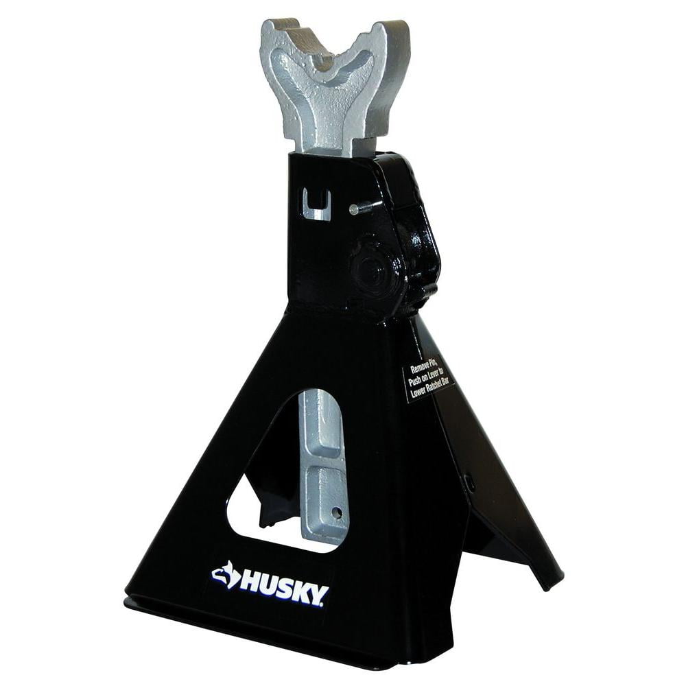 Husky Jack Stand Pair 3 Ton Car Floor Stand Heavy Duty Lift Auto