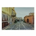 thumbnail image 1 of Sicily Cutting Board, Narrow Street in Erice Italy Historic Outdoor Photo Travel Europe Vacation, Decorative Tempered Glass Cutting and Serving Board, in 3 Sizes, by Ambesonne, 1 of 2