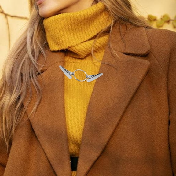 Supvox Metal Dress Clip Cardigan Clasp for Sweaters, Scarves, and Clothing Accessories, and Stylish Attachment
