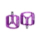 thumbnail image 1 of Ztto 1 par de bicicletas Pedal plano L7U Rodamiento Antideslizante Pedales de color Sólido Ciclismo Ciclo de Montaña Pieza Accesorios Suministros Púrpura Yuarrent OD002841-04B, 1 of 7