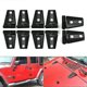 thumbnail image 5 of 10x Hood & Door Hinge Cover For 2007-2017 Wrangler Jk Jku Car Accessories, 5 of 5