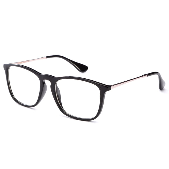 Newbee Fashion Irene Cat Eye Plasstic Unisex Clear Lens Glasses