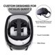 thumbnail image 4 of Methold Controlador de cremallera de gran capacidad Auriculares VR Bolsa de almacenamiento con correa para la cabeza Dispositivo de juego Electrónica, 4 of 6