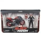 thumbnail image 1 of Hasbro - Marvel Legend Motocicleta Figura de acción Profesor X Ghost Rider Black Wife Juguetes para niños Regalos 6 pulgadas zhangmengya LED, 1 of 2
