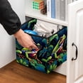 thumbnail image 5 of Frog Foldable Storage Cubes with Handle, 10.8"x10.5"x10.6", Large Capacity - Storage Bins, Storage Basket, Toy Box, 5 of 6
