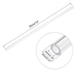 thumbnail image 2 of Acrylic Pipe Clear Rigid Round Tube 4mm ID 8mm OD 14" for Lamps and Lanterns, Water Cooling System 2pcs, 2 of 6