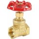thumbnail image 1 of El tipo de latón del botón DN15 cifró la válvula rotatoria 232Psi Bspp G1/2 para el aceite de mar del gas con la manija roja, 1 of 3