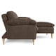 thumbnail image 4 of Sofá Cama Makora Remmy Chocolate Velvet Memory Foam con Respaldo Reclinable, 4 of 8