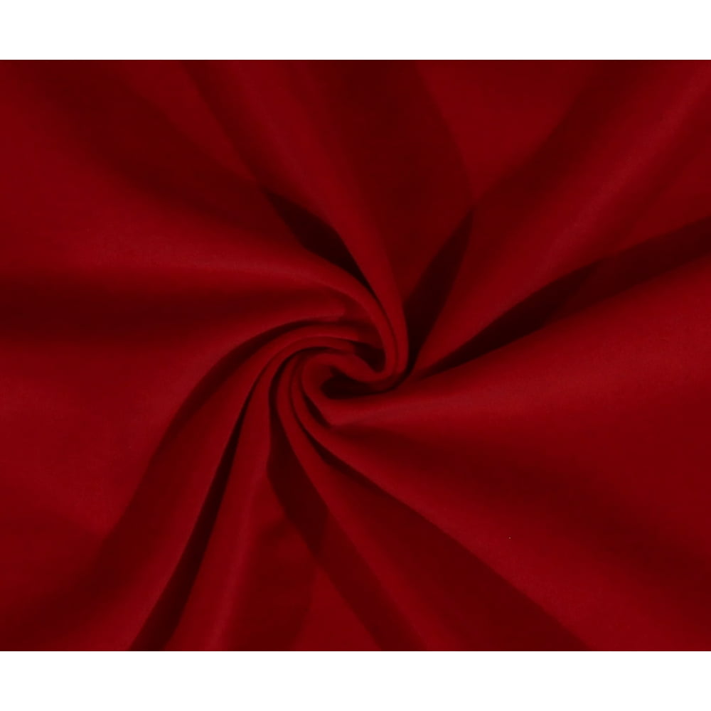 Velveteen Red (Maraschino Red) 44" Wide Cotton Velveteen Fabric by the