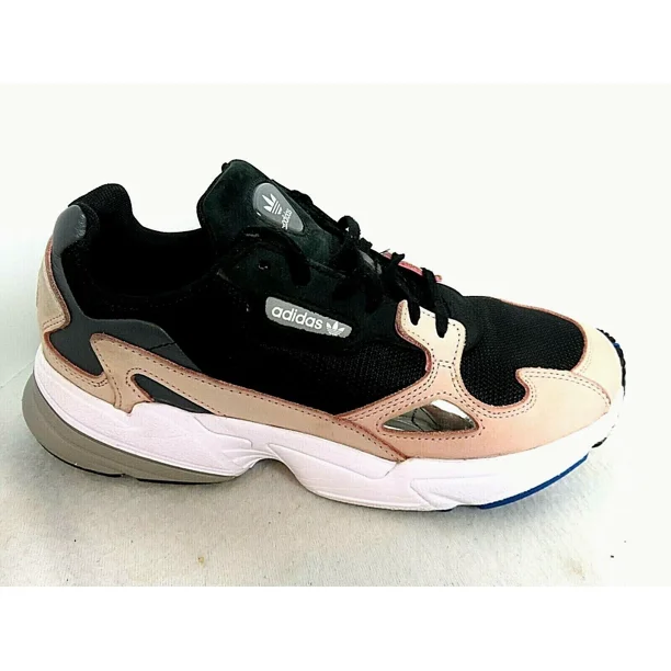 Ad-id-as Sneakers Mens Size 9.5 Torsion Shoe Black Tan White Casual Leather/ Mesh