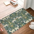 thumbnail image 4 of Yiaed Deer And Flowers Print Flannel Doormat Mat Outdoor Indoor Door Mats,Welcome Matt Outdoor Front Door Mat Doormat Outdoor Mat Outdoor Mat,16"x24", 4 of 7