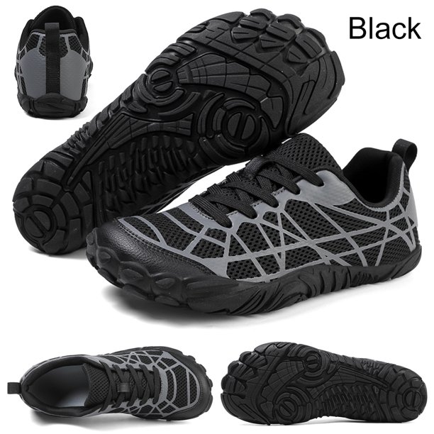 Zapatos Descalzos Entrenadores Cruzados Carreras Casuales Trepaporas Anchas Senderismo No Deslizamiento Transpirable para Caminatas Al Aire Libre