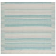 thumbnail image 2 of SAFAVIEH Cabo Lyla Striped Area Rug, Beige/Green, 7' x 7' Square, 2 of 7