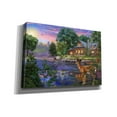 thumbnail image 2 of Epic Graffiti 'White Tail Deer Lakehouse' by Bigelow Illustrations, Canvas Wall Art, 26"x18", 2 of 8