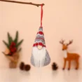 thumbnail image 4 of Muñeco gnomo sin rostro de Papá Noel para colgar en la pared del árbol de Navidad, 16 x 7 x 5 cm, adorable decoración navideña, enano para la cena, 4 of 4