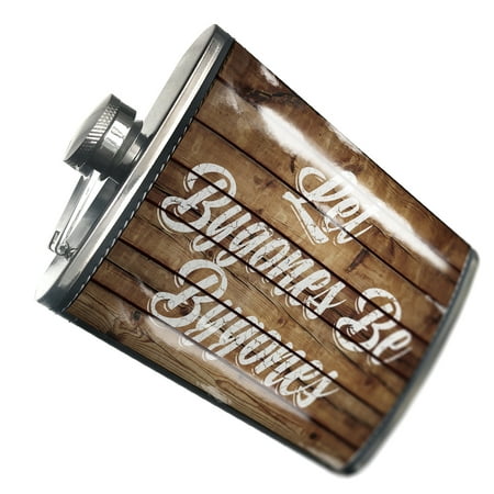 

NEONBLOND Flask Painted Wood Let Bygones Be Bygones