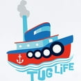 thumbnail image 2 of CafePress - Tug Life Tugboat Infant Bodysuit - Baby Light Bodysuit, Size Newborn - 24 Months, 2 of 4